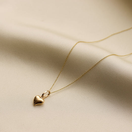 Curved Heart Necklace