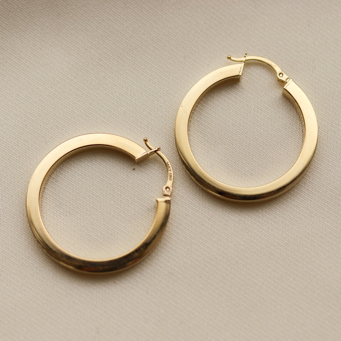 Medium Rectangle Hoops