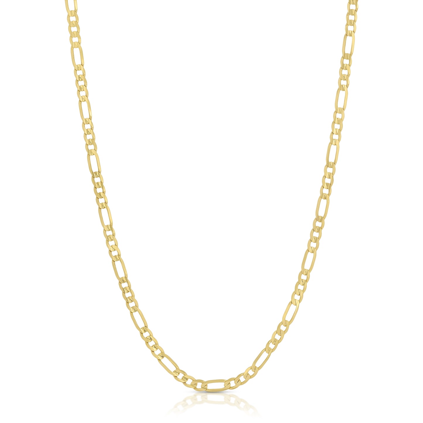 14k Yellow Gold Figaro Chain Necklace