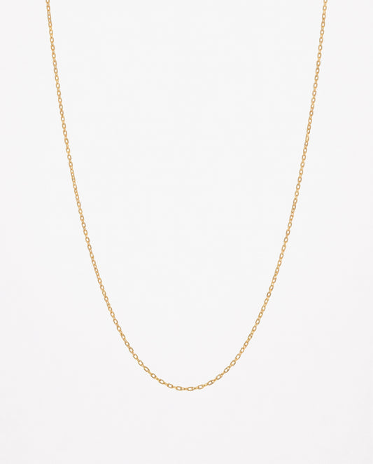 1mm Paperclip Chain Necklace