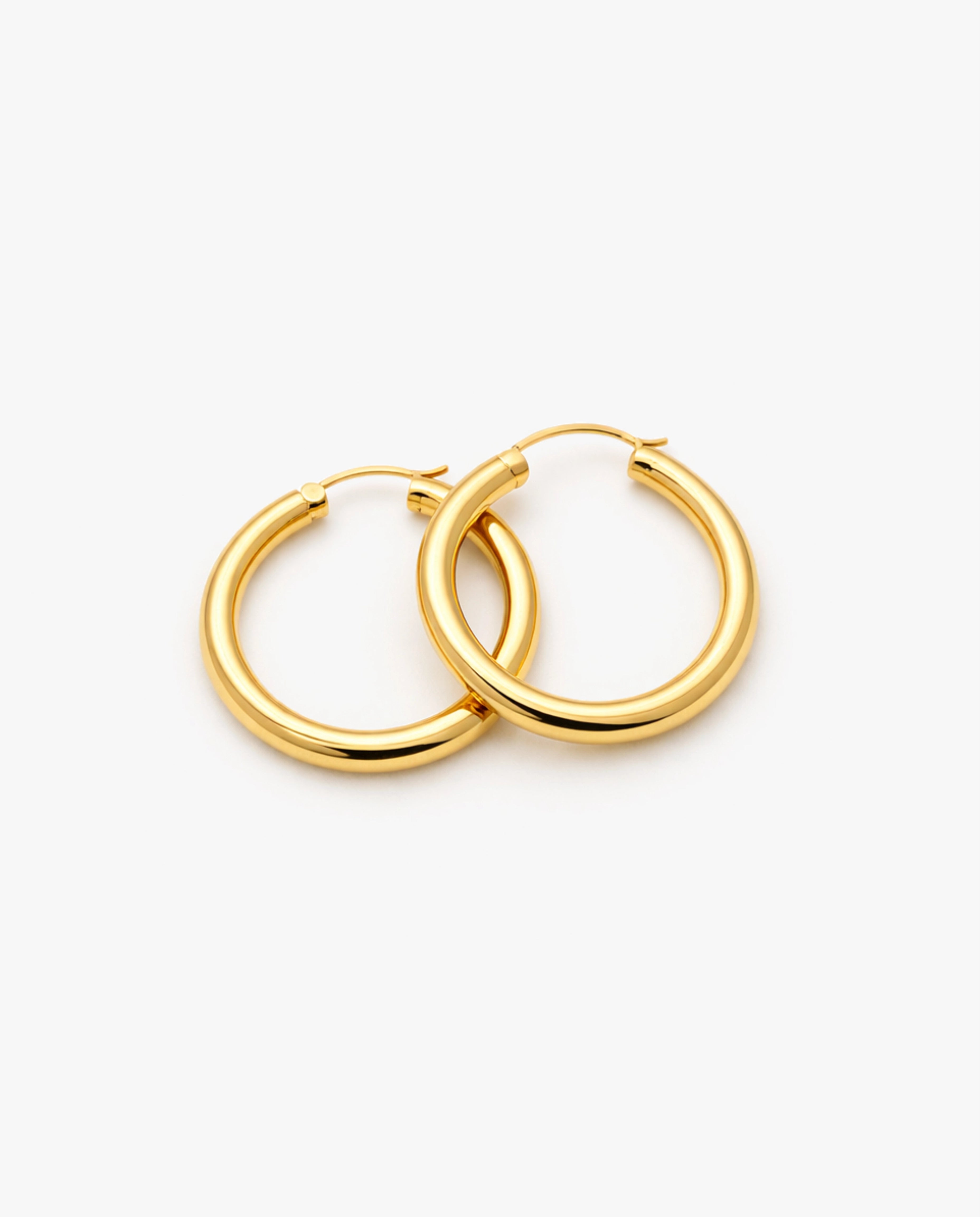 25mm Bold Hoop Earrings