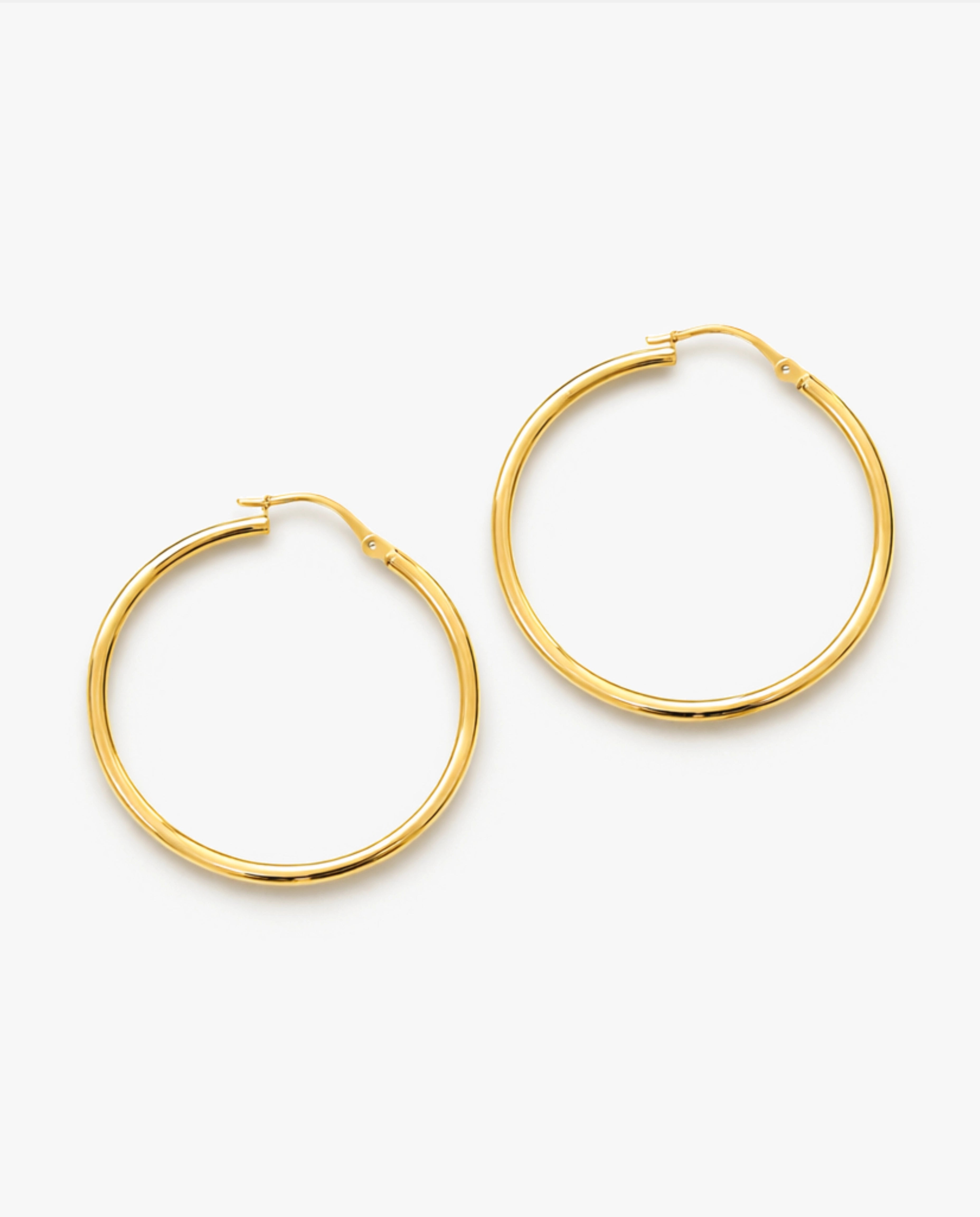30mm Basic Hoop Earrings