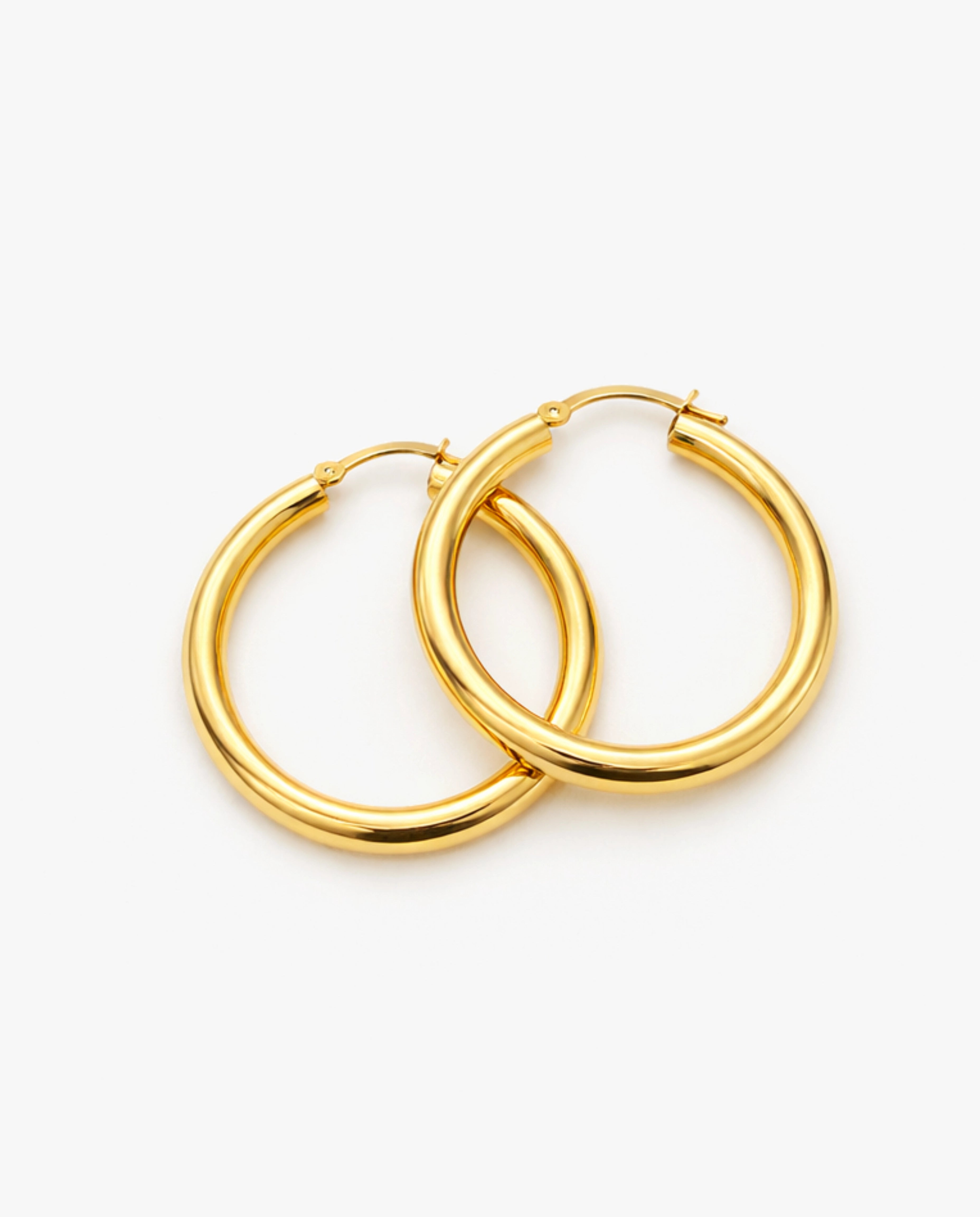 30mm Bold Hoop Earrings