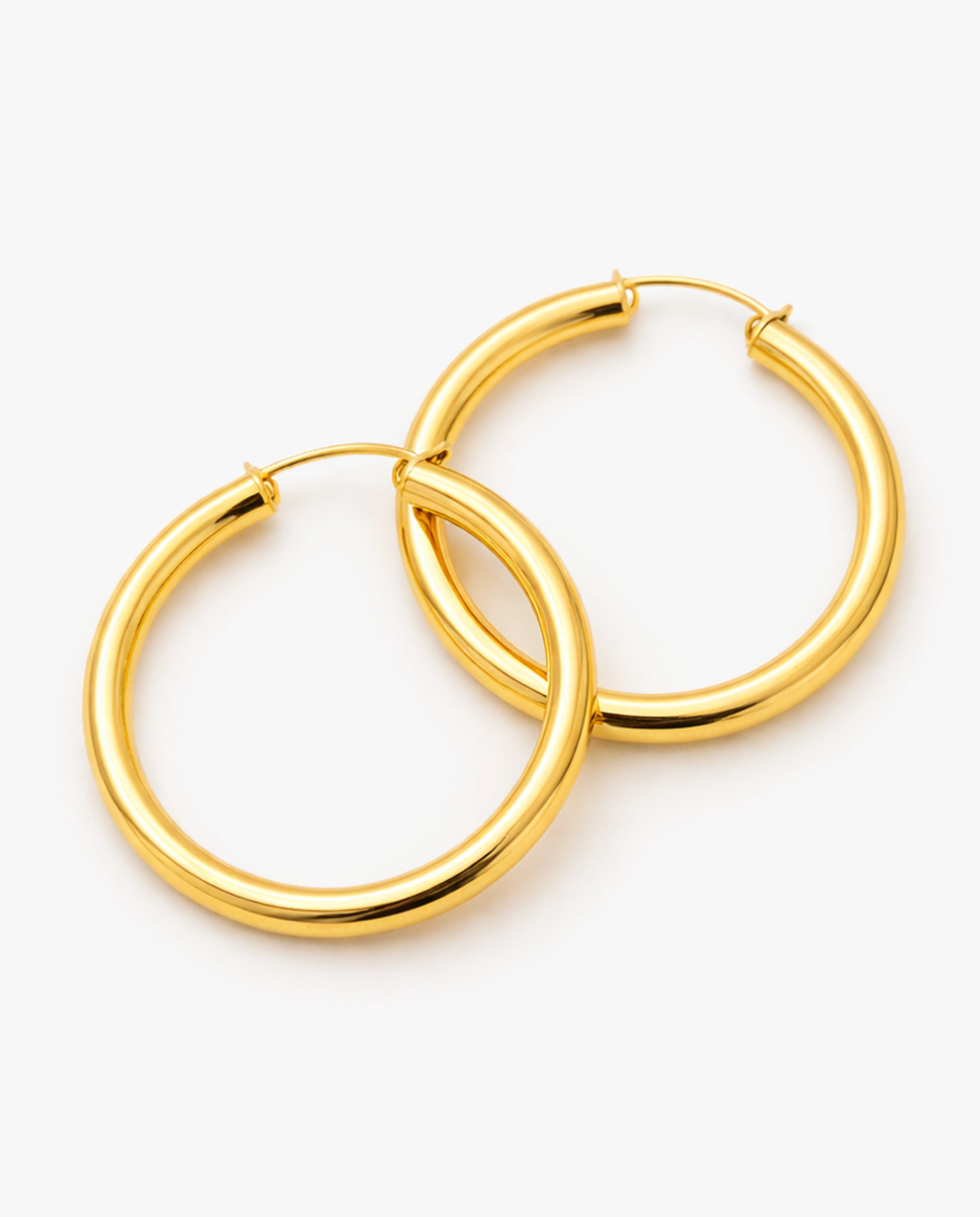 35mm Bold Hoop Earrings