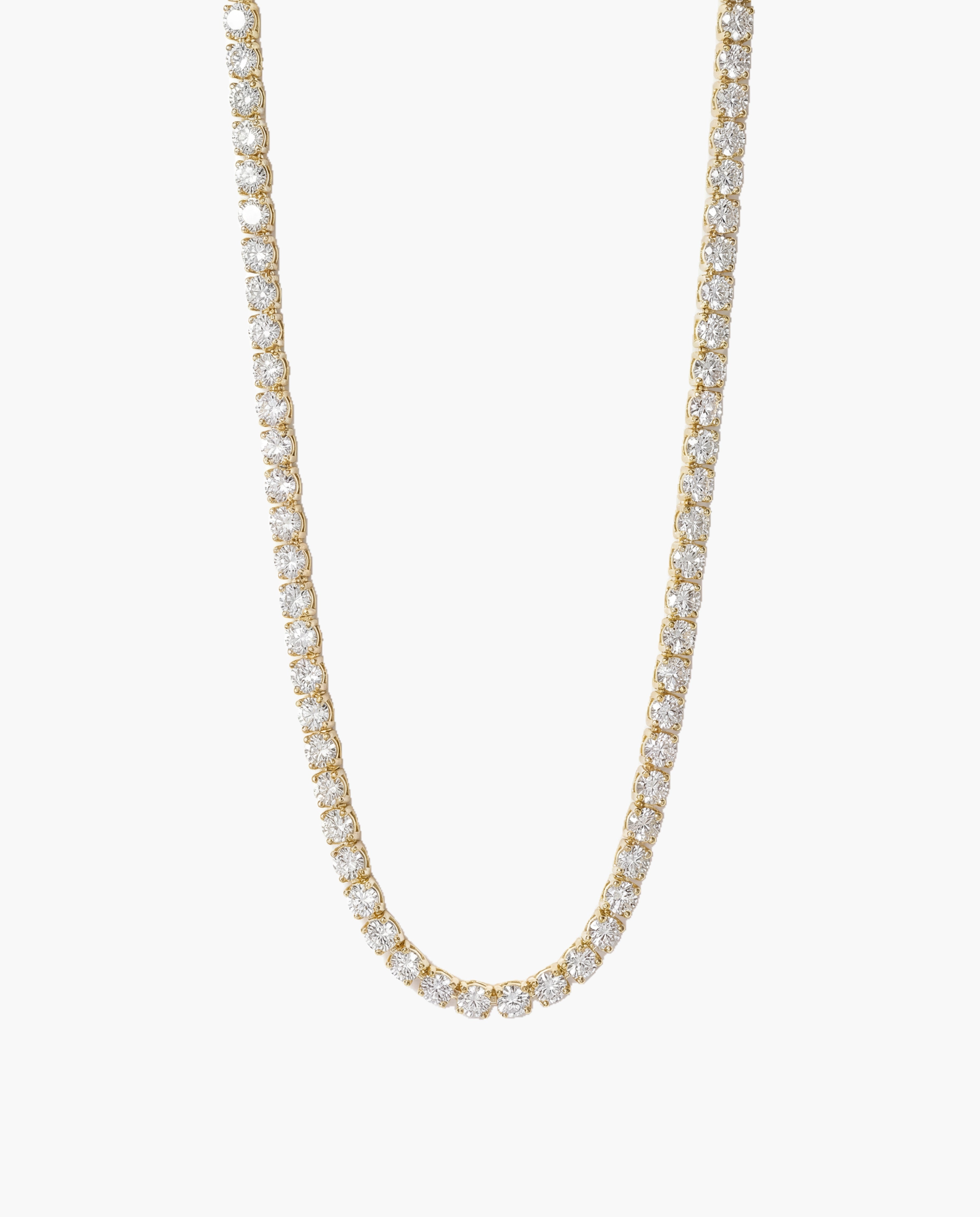 Diamond Tennis Necklace 6 Carat