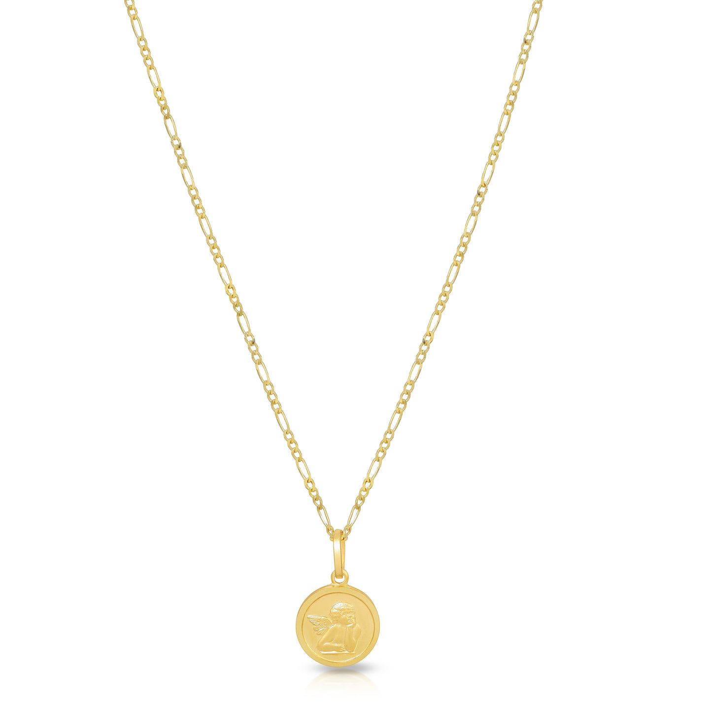 Angel Gold Coin Necklace