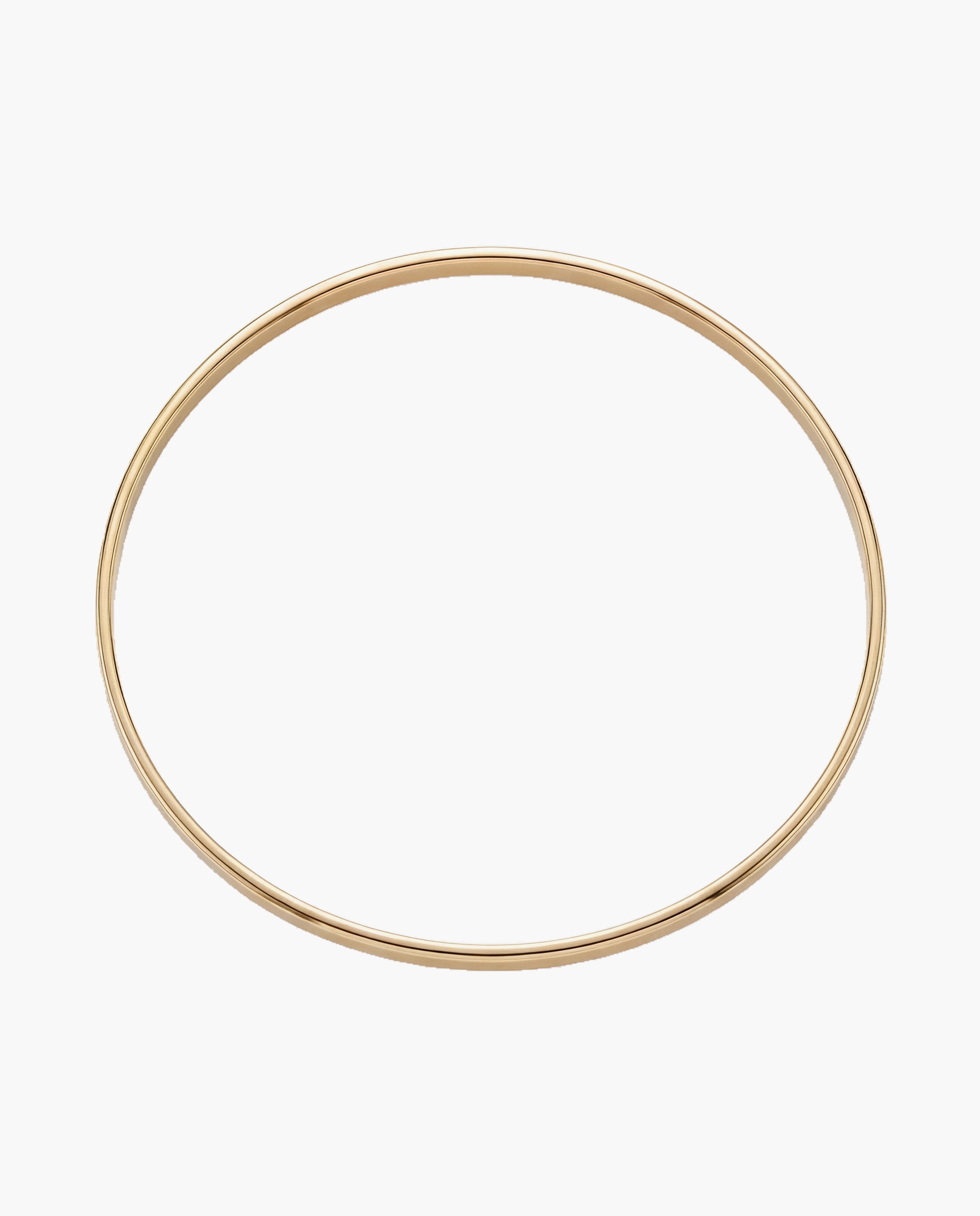 14K Gold Bangle Bracelet