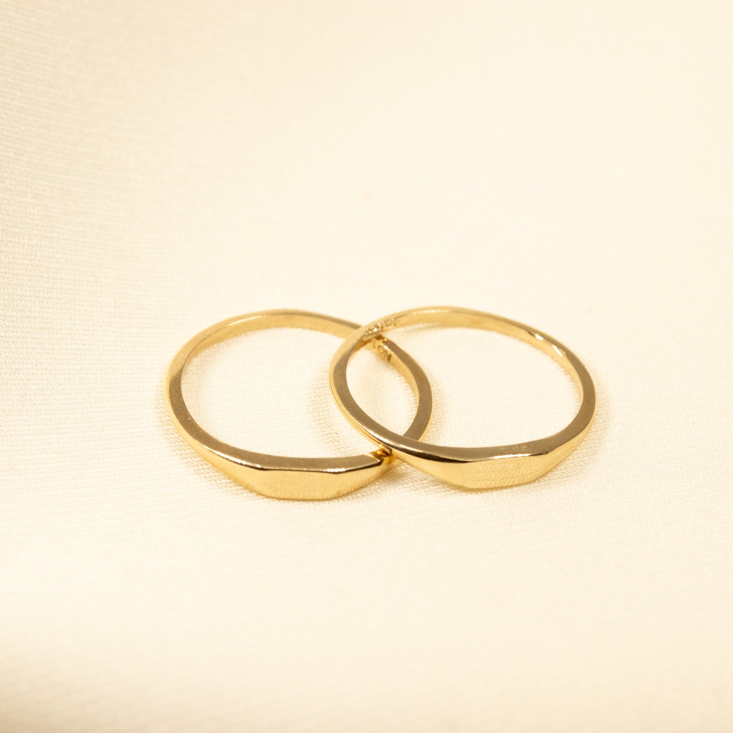 Matching Signet Ring Set