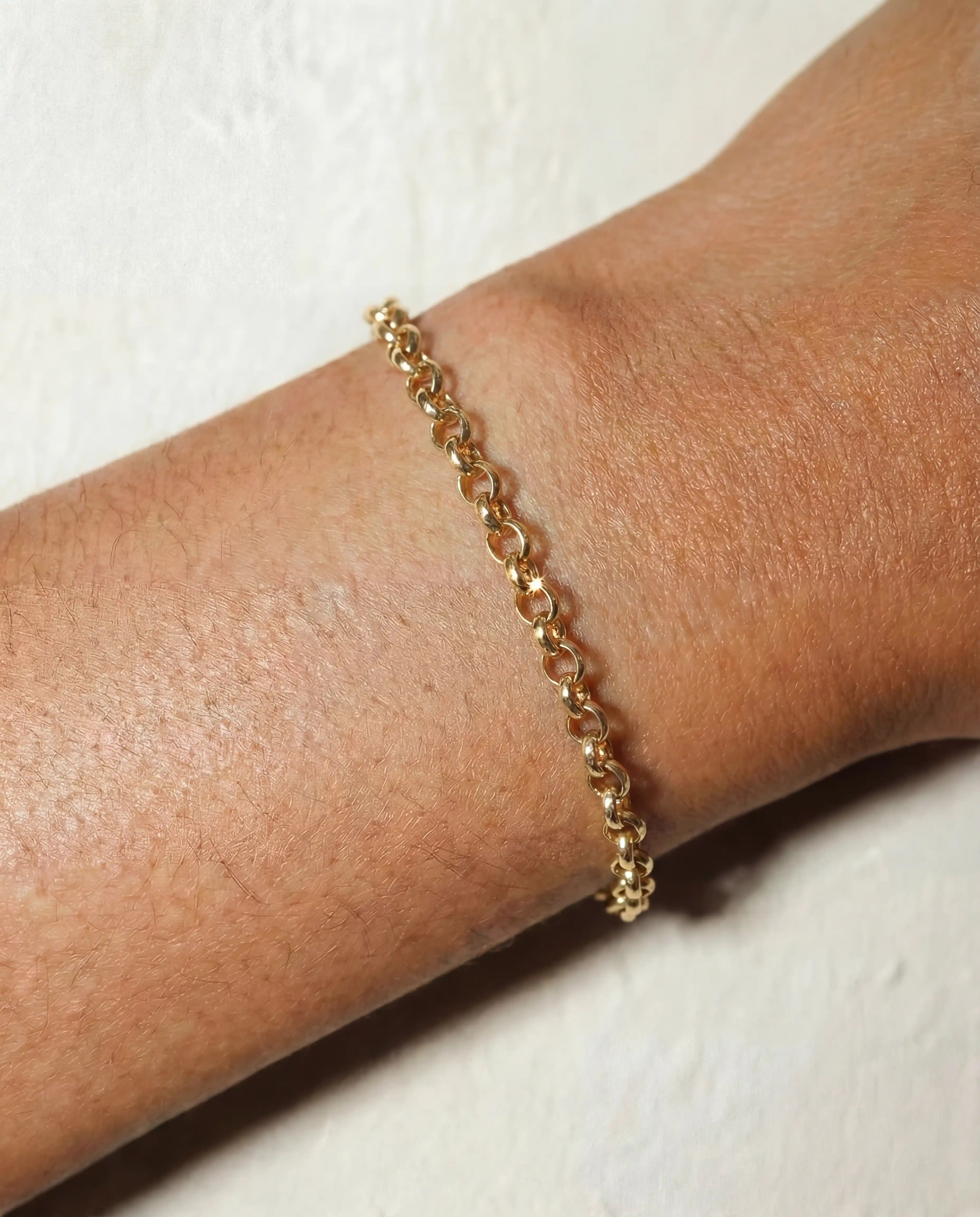 Bold Rolo Chain Bracelet