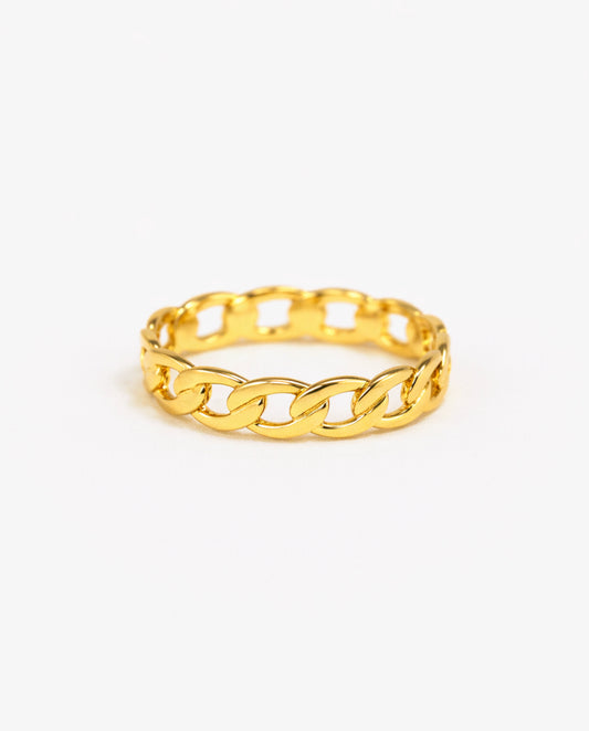 Bold Curb Chain Ring