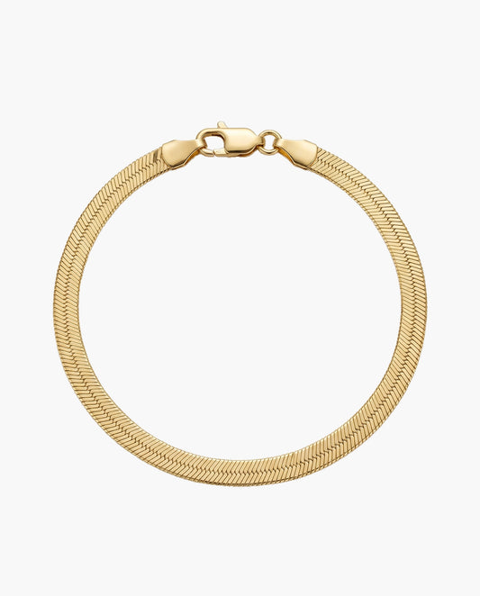 Bold Herringbone Bracelet