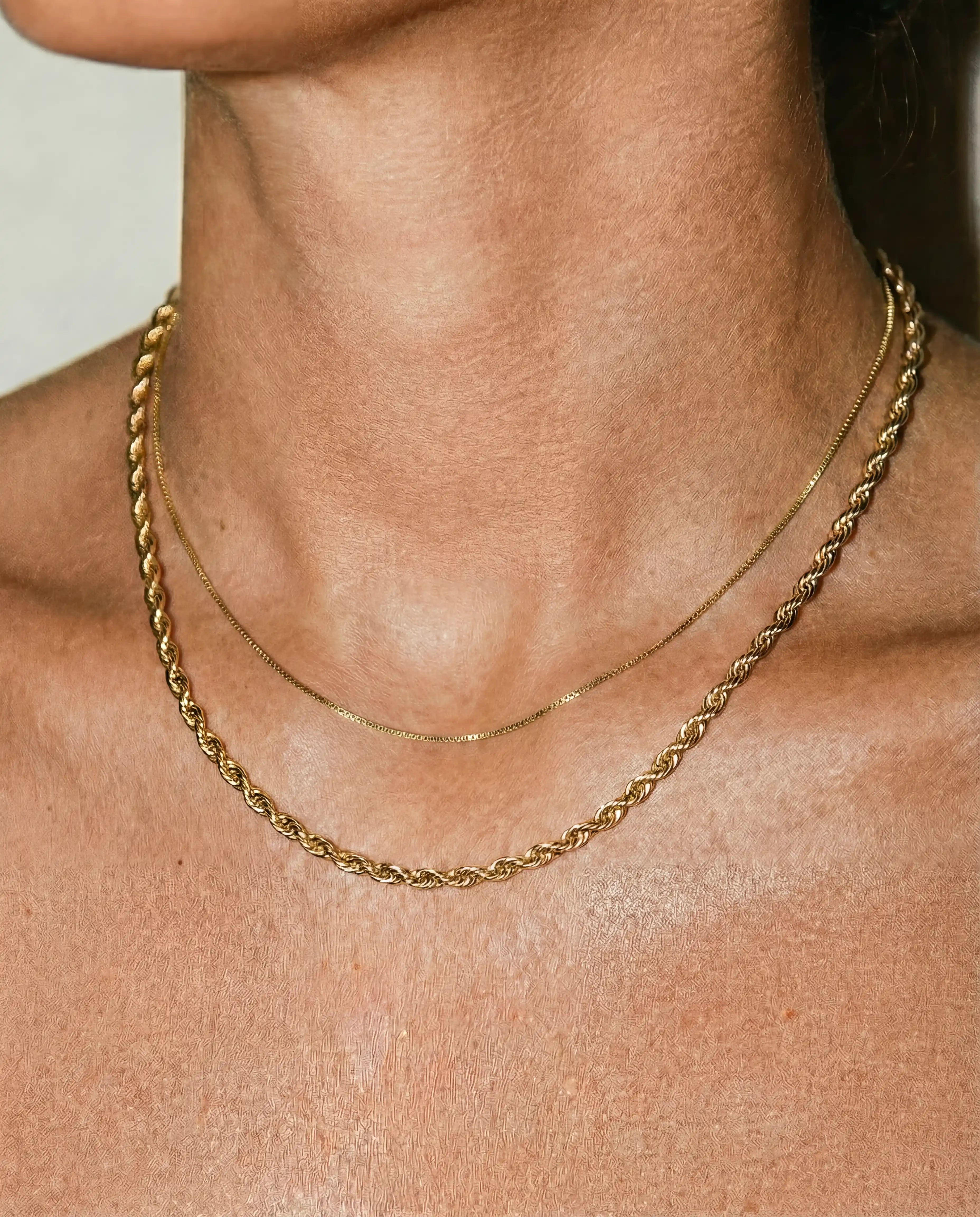 Gift Bundle: Box & Rope Chain