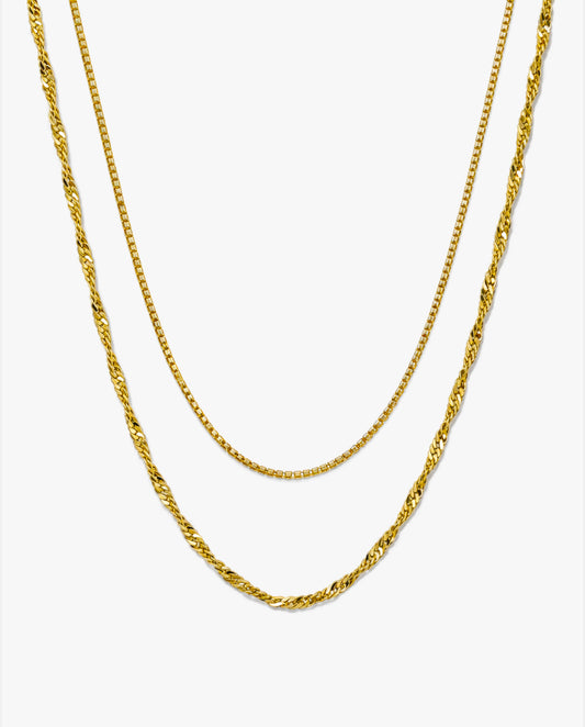 Gift Bundle: Box & Singapore Chain