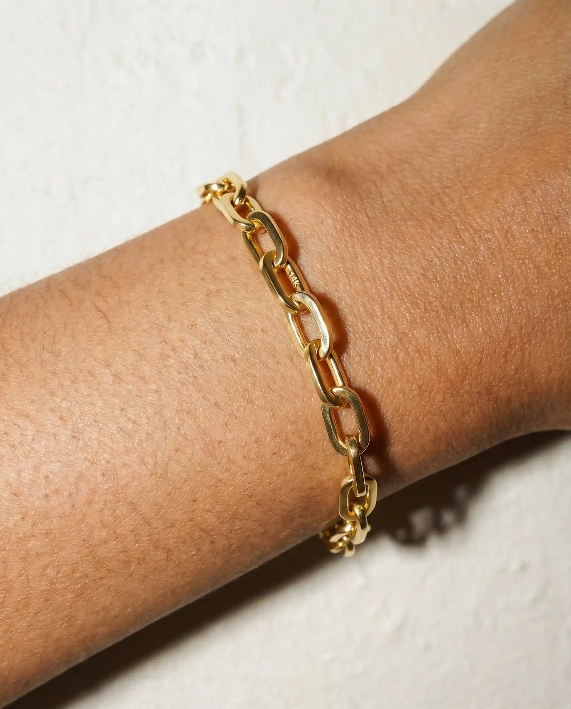 Chunky Paperclip Bracelet