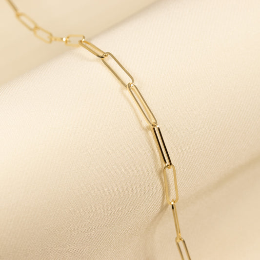 Large Paperclip Chain Necklace