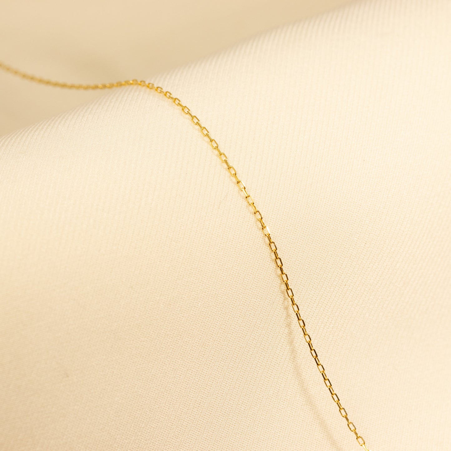 1mm Paperclip Chain Necklace