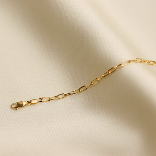 3mm Paperclip Chain Necklace