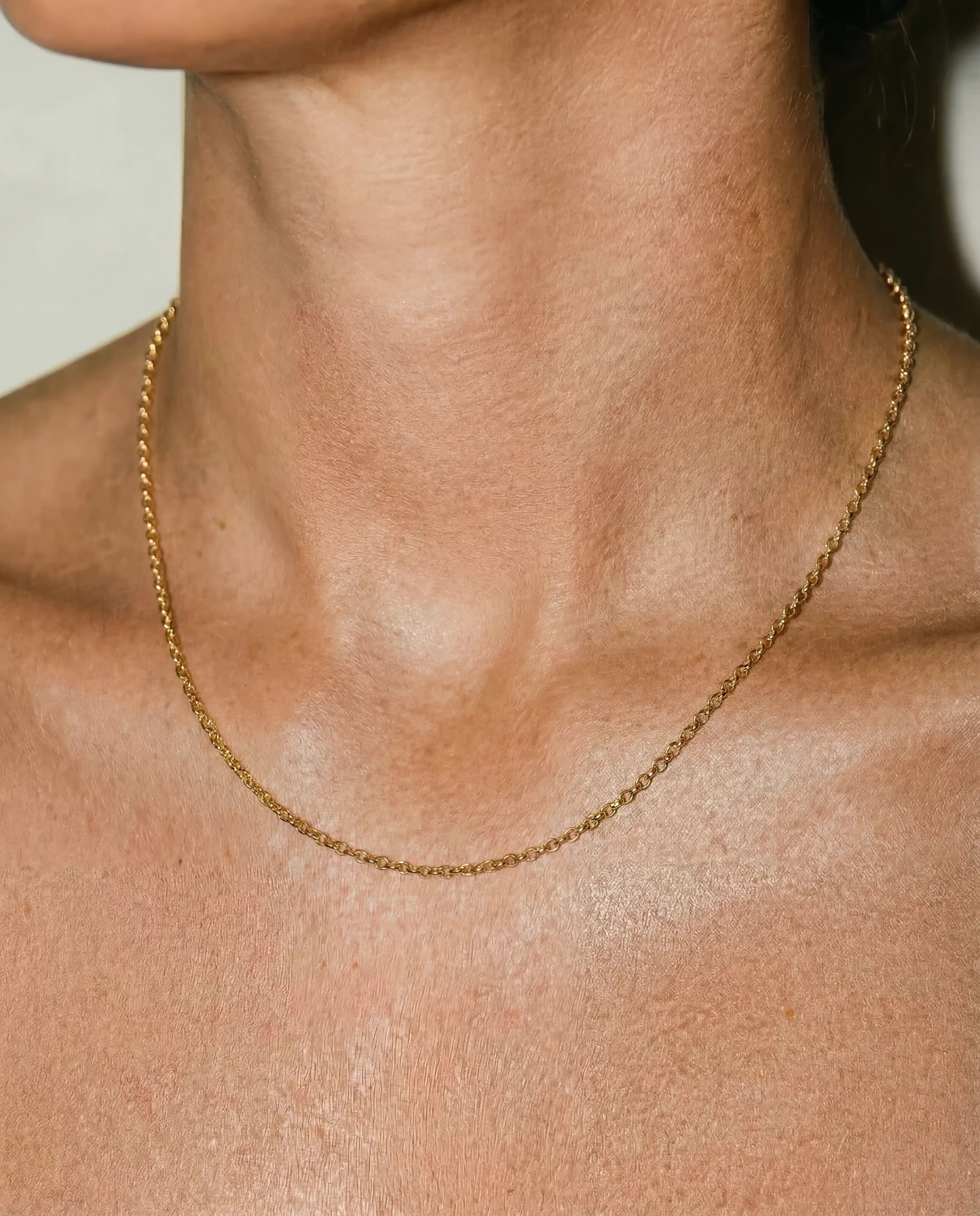 Dainty Rolo Chain