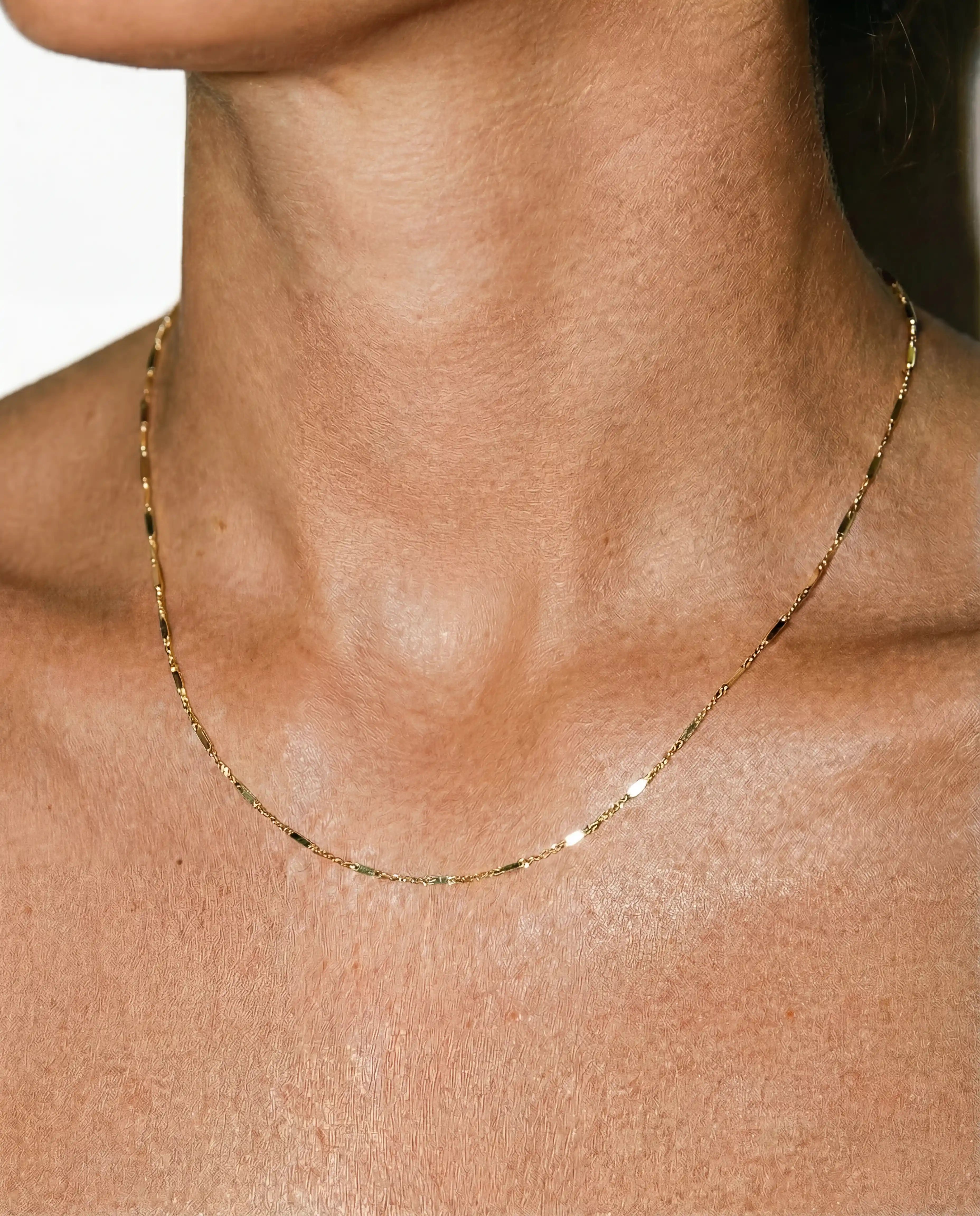 Singapore Bar Necklace