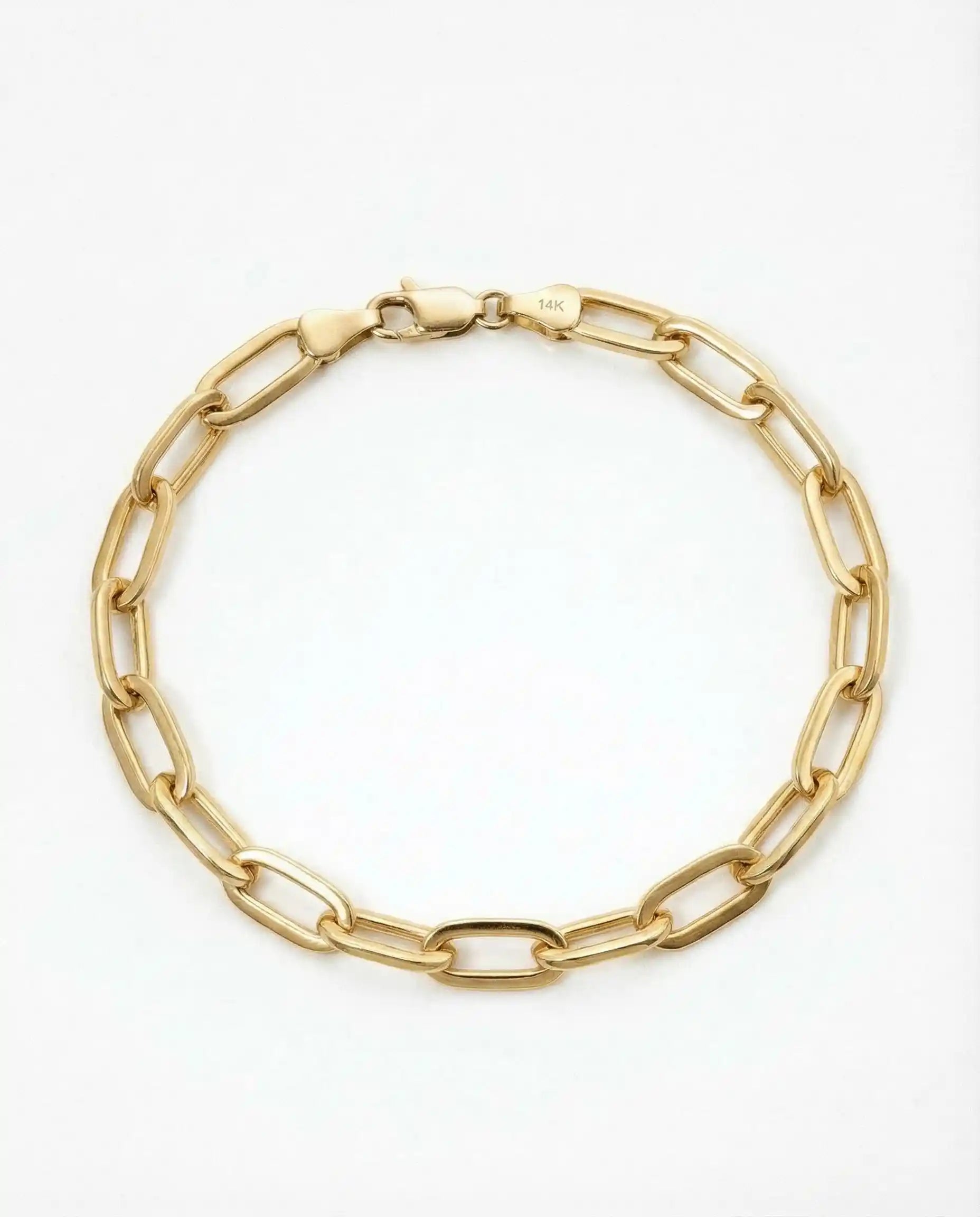 Chunky Paperclip Bracelet