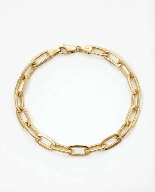 Chunky Paperclip Bracelet