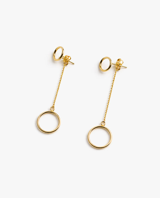 Circle Dangle Earrings