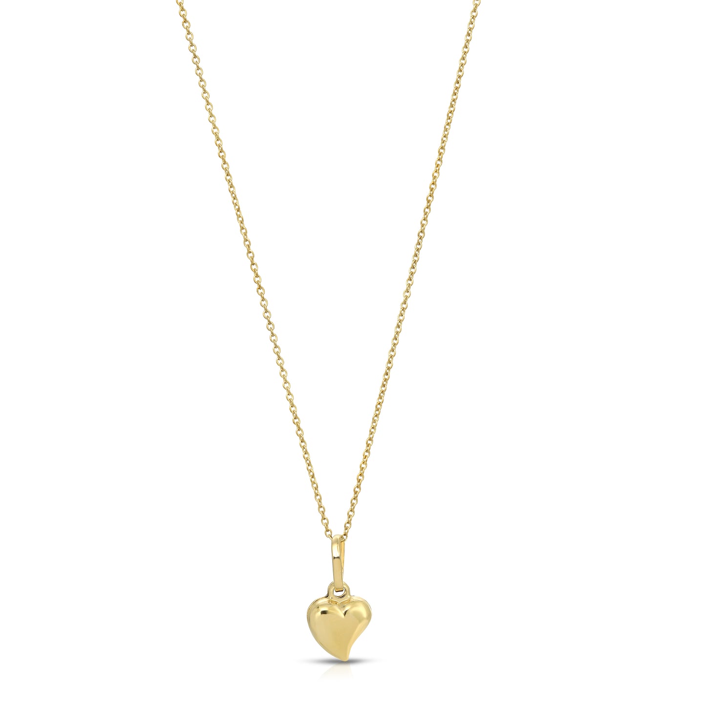 Curved Heart Necklace