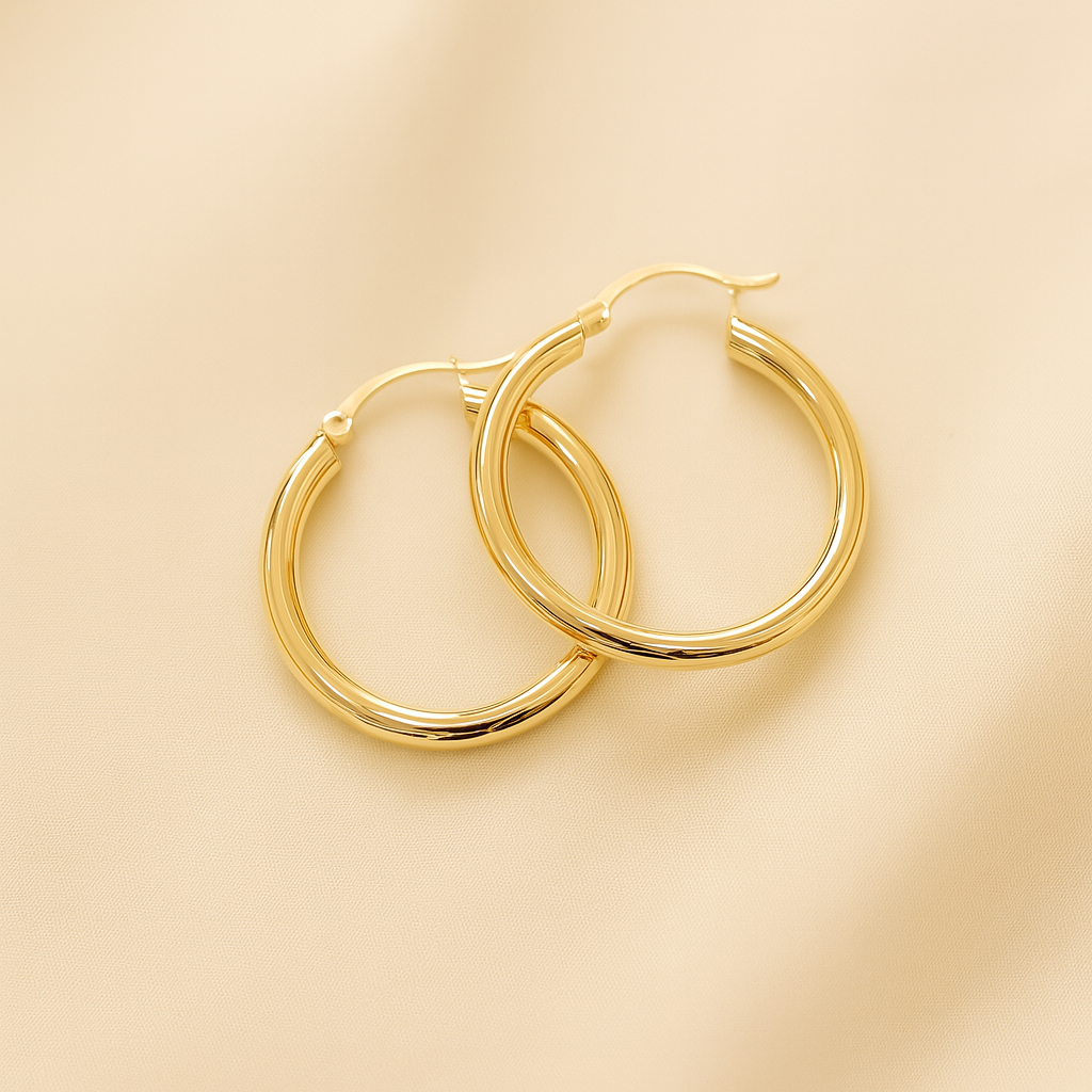 20mm Bold Hoop Earrings