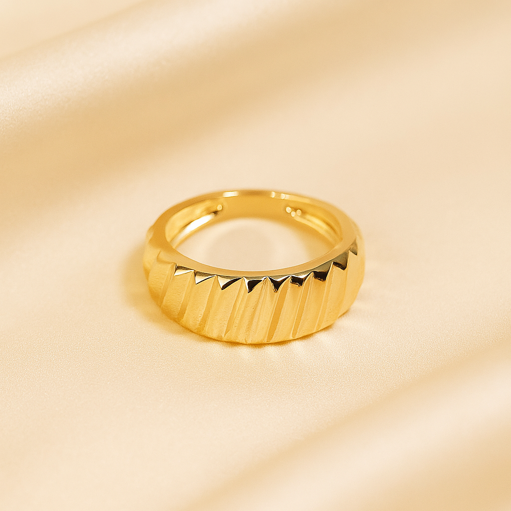 Ridge Rings Female Ridge Ring – Design Gold Jewelry