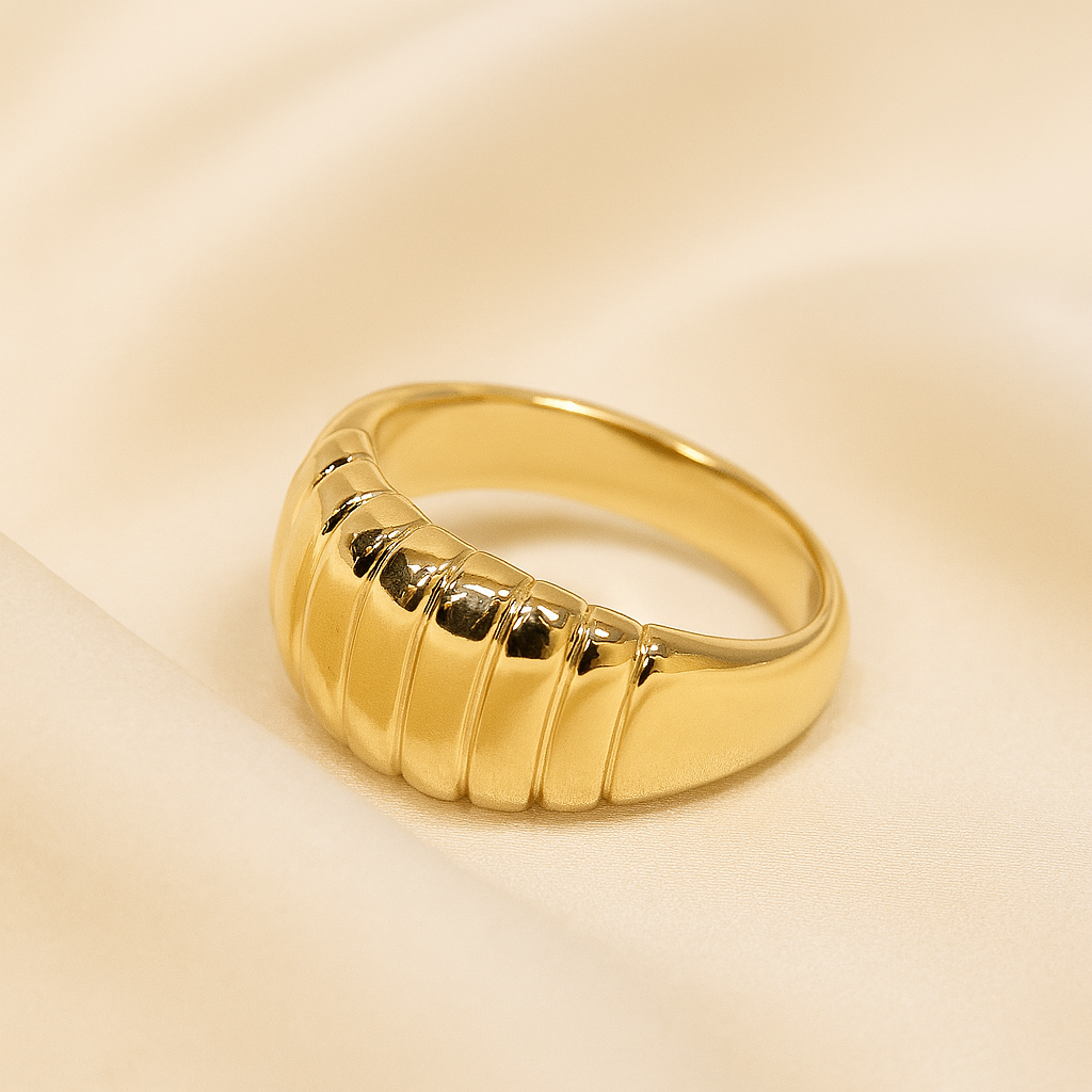 Bold Cut Dome Ring