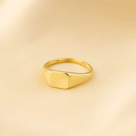 Rectangle Signet Ring