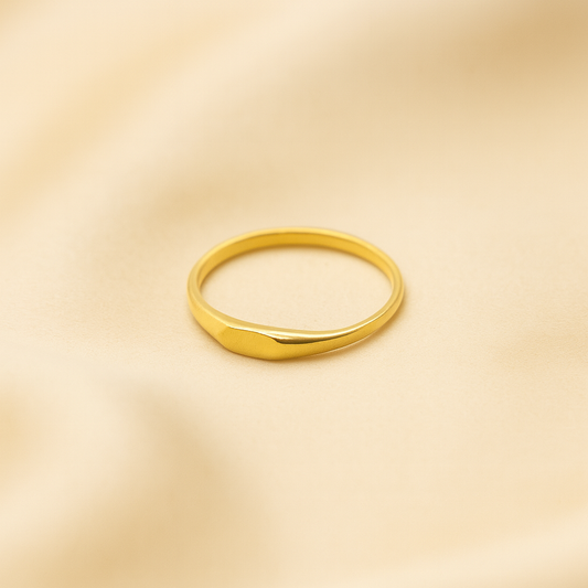 Ultra Thin Signet Ring