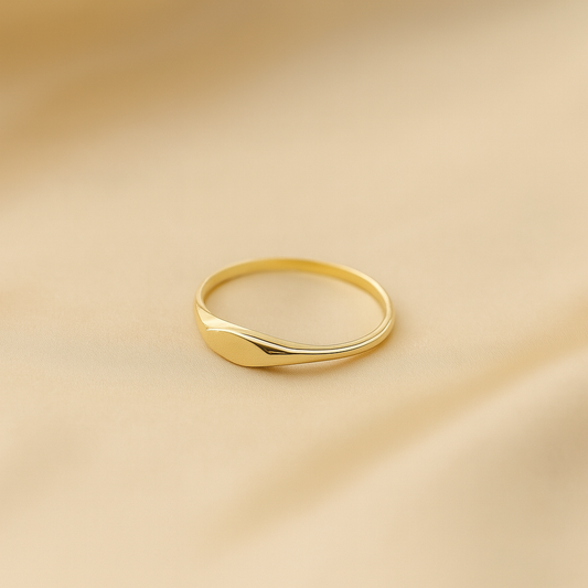 Thin Signet Ring