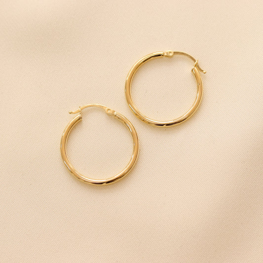 20mm Basic Hoop Earrings