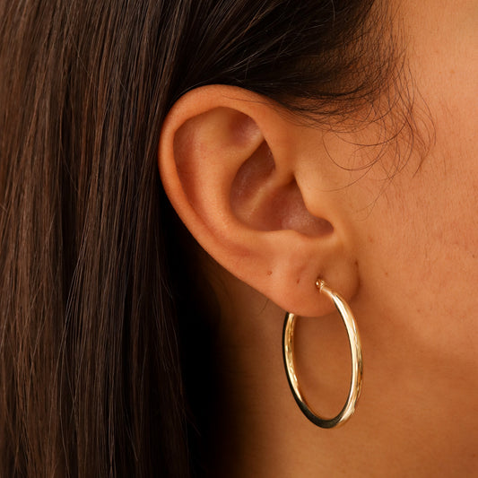 30mm Bold Hoop Earrings