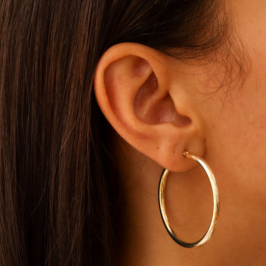 35mm Bold Hoop Earrings