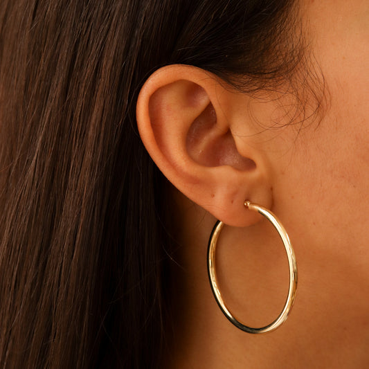 40mm Bold Hoop Earrings