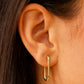 Long Paperclip Earrings