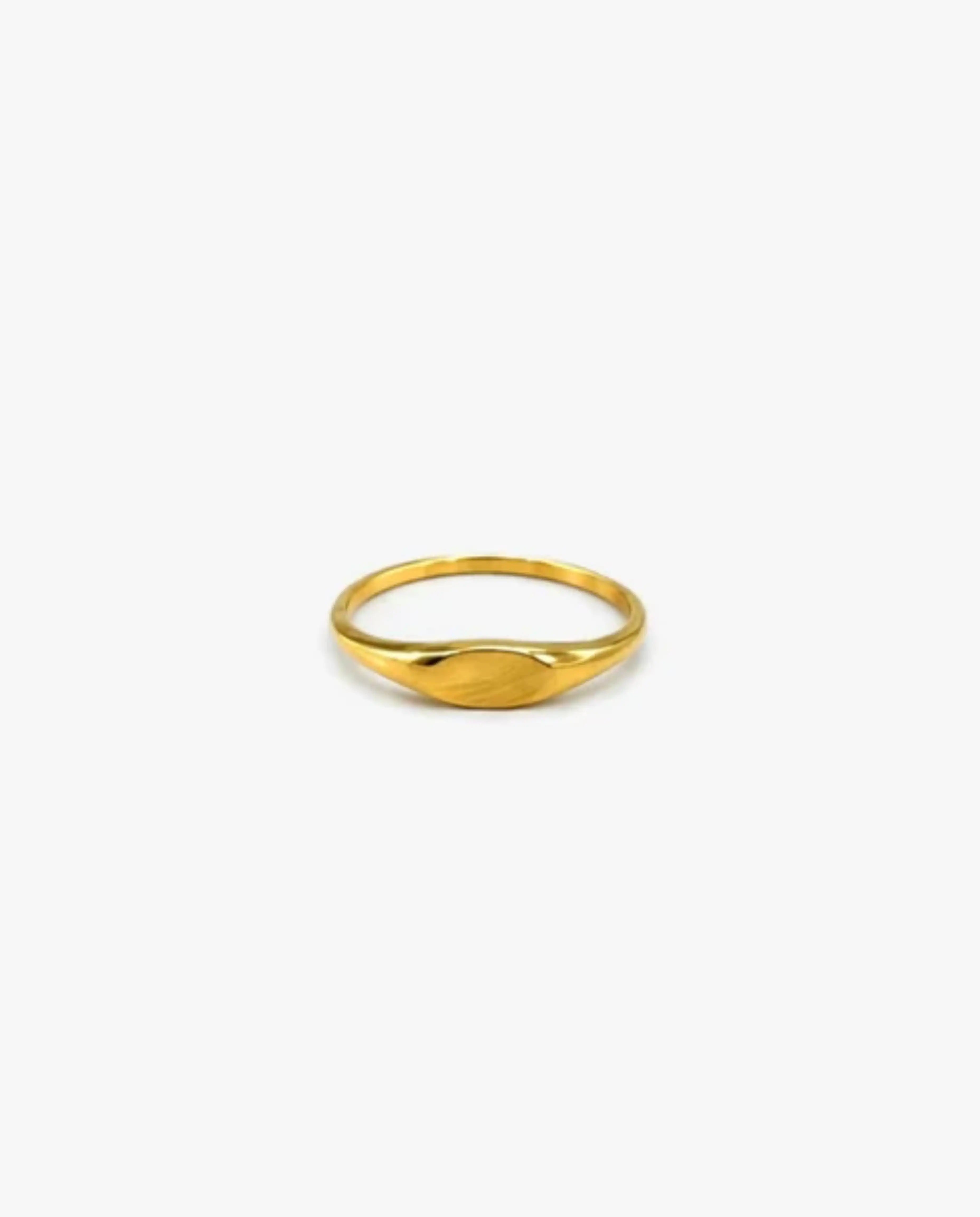 Ultra Thin Signet Ring