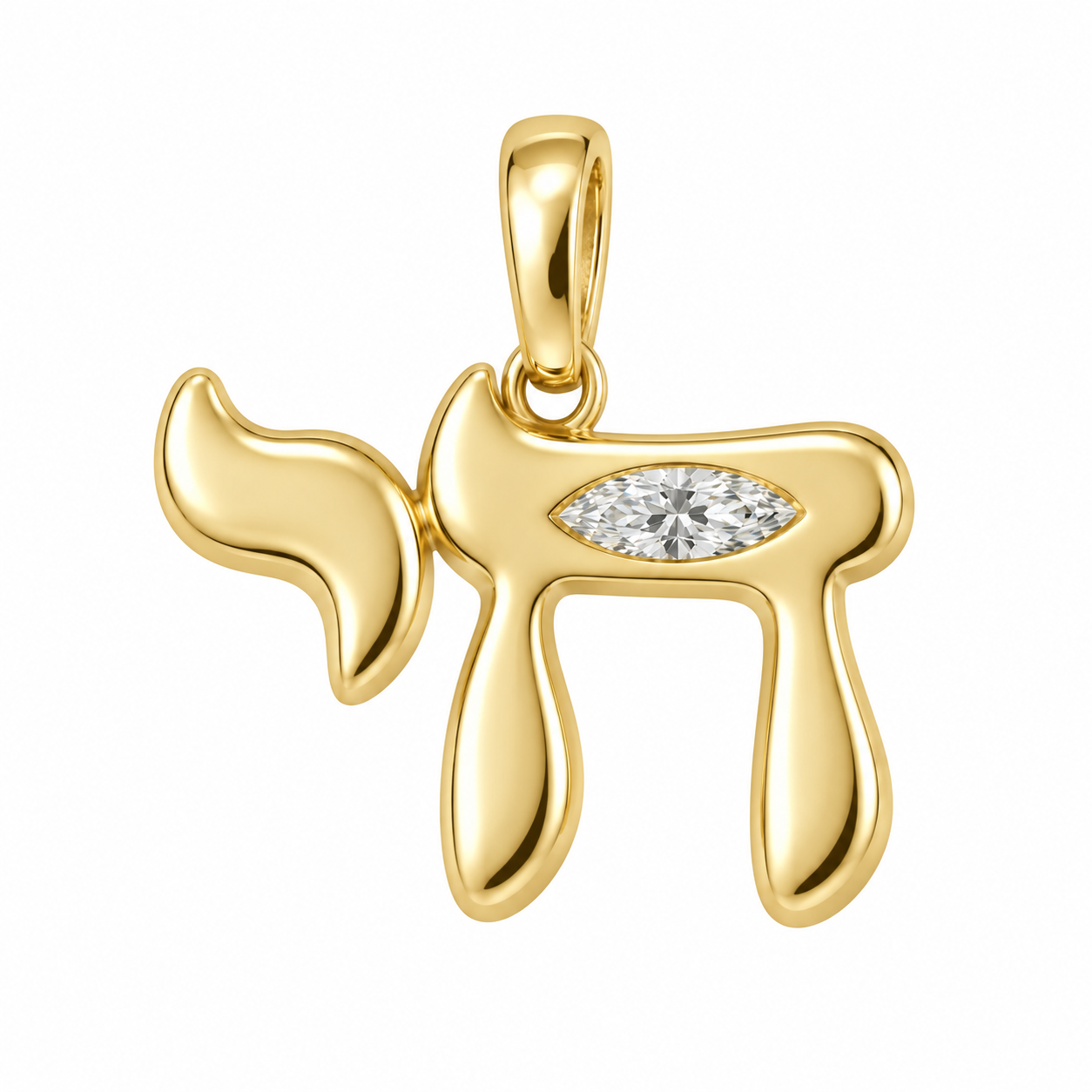 Evil Eye Chai Pendant