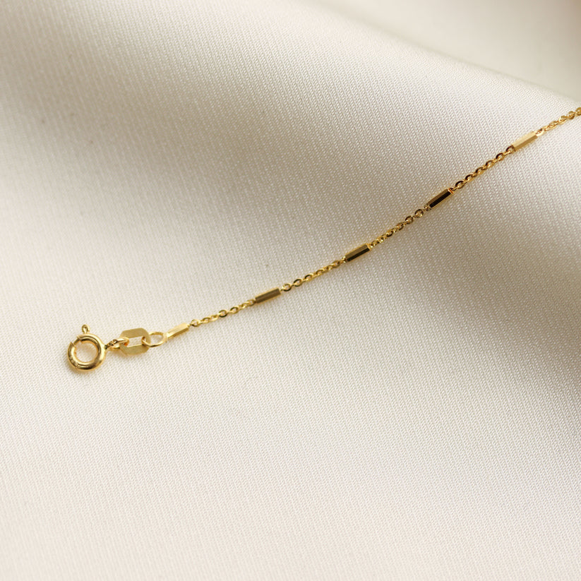 Rolo Bar Necklace – Design Gold Jewelry