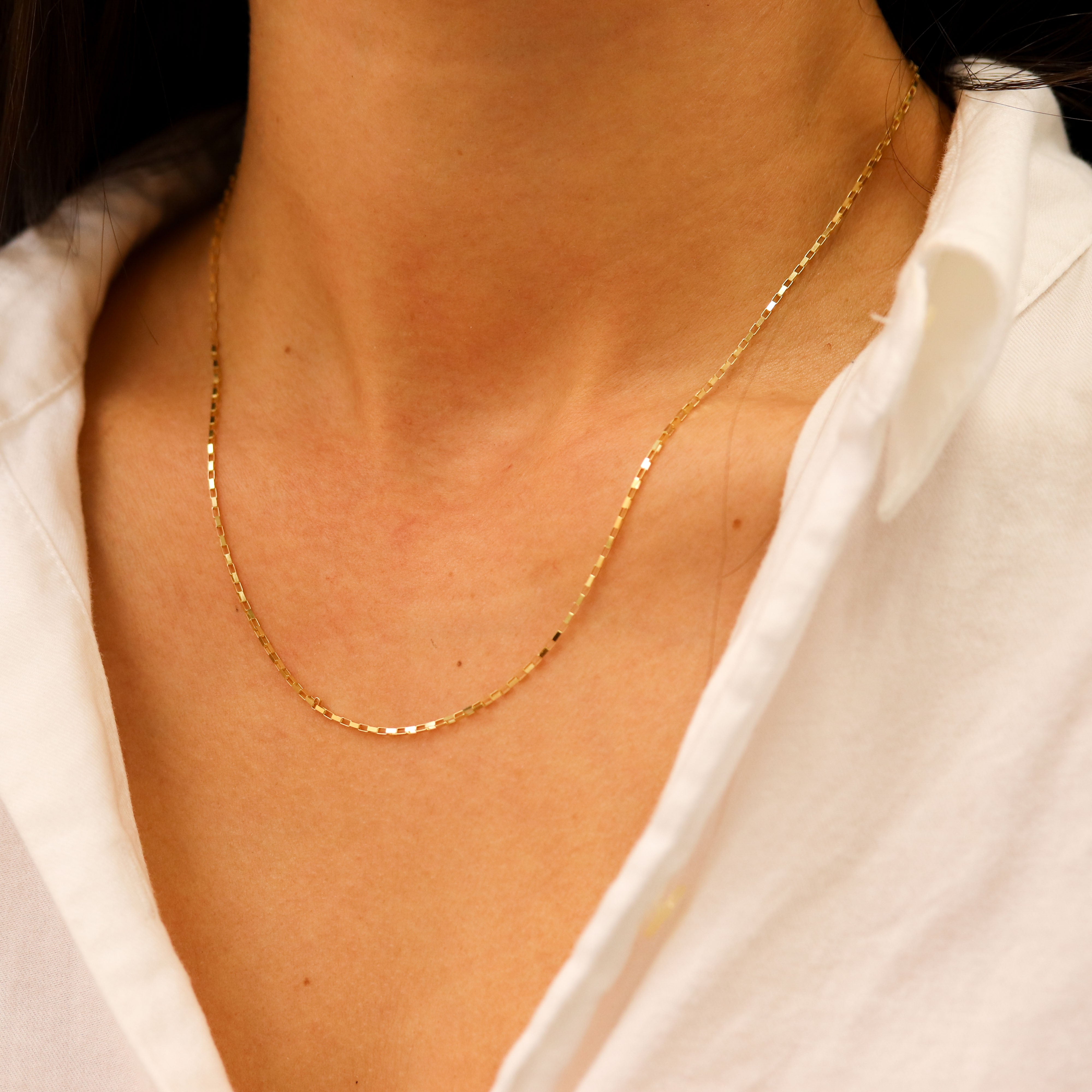 Open Box Chain – Design Gold Jewelry