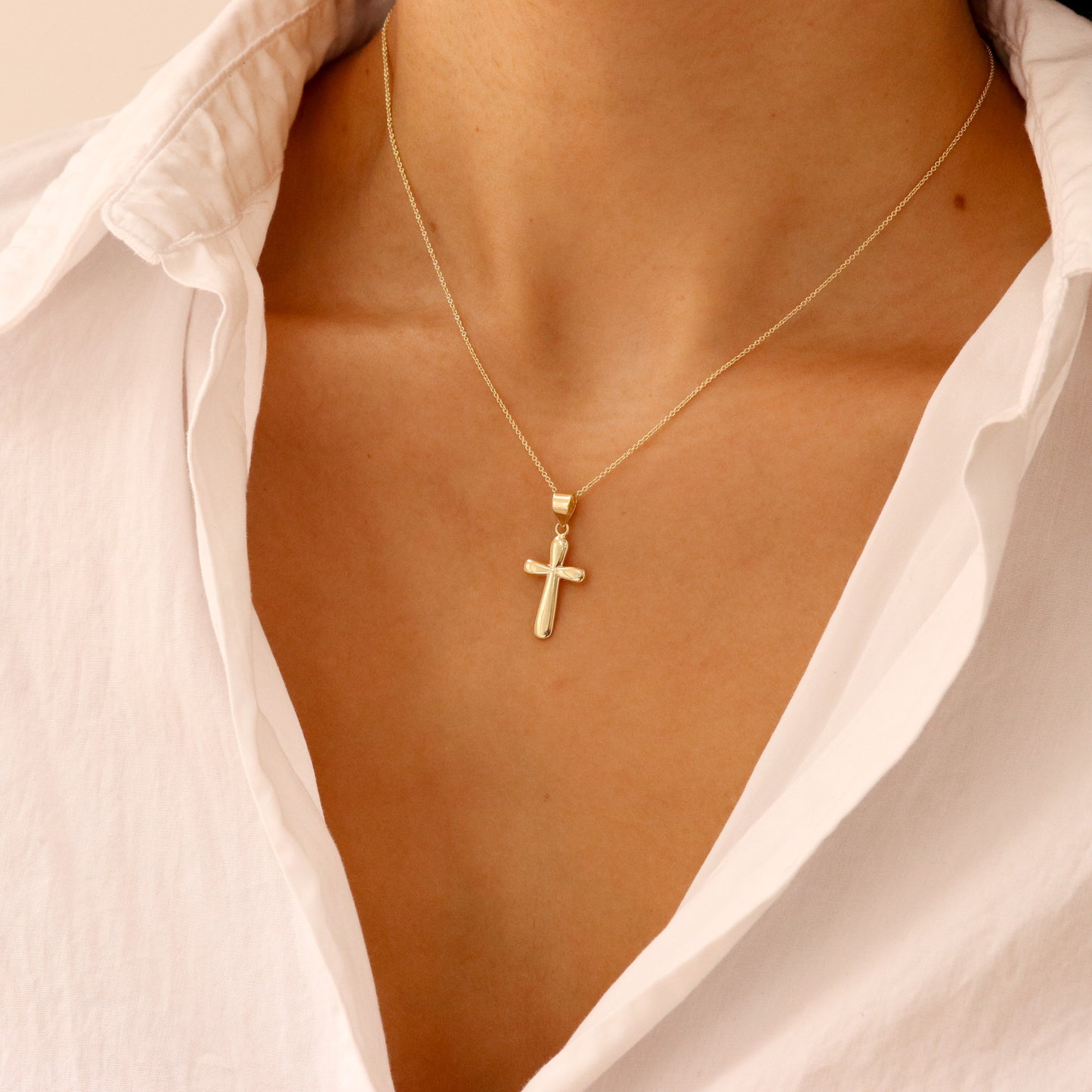 Bubble Cross Pendant