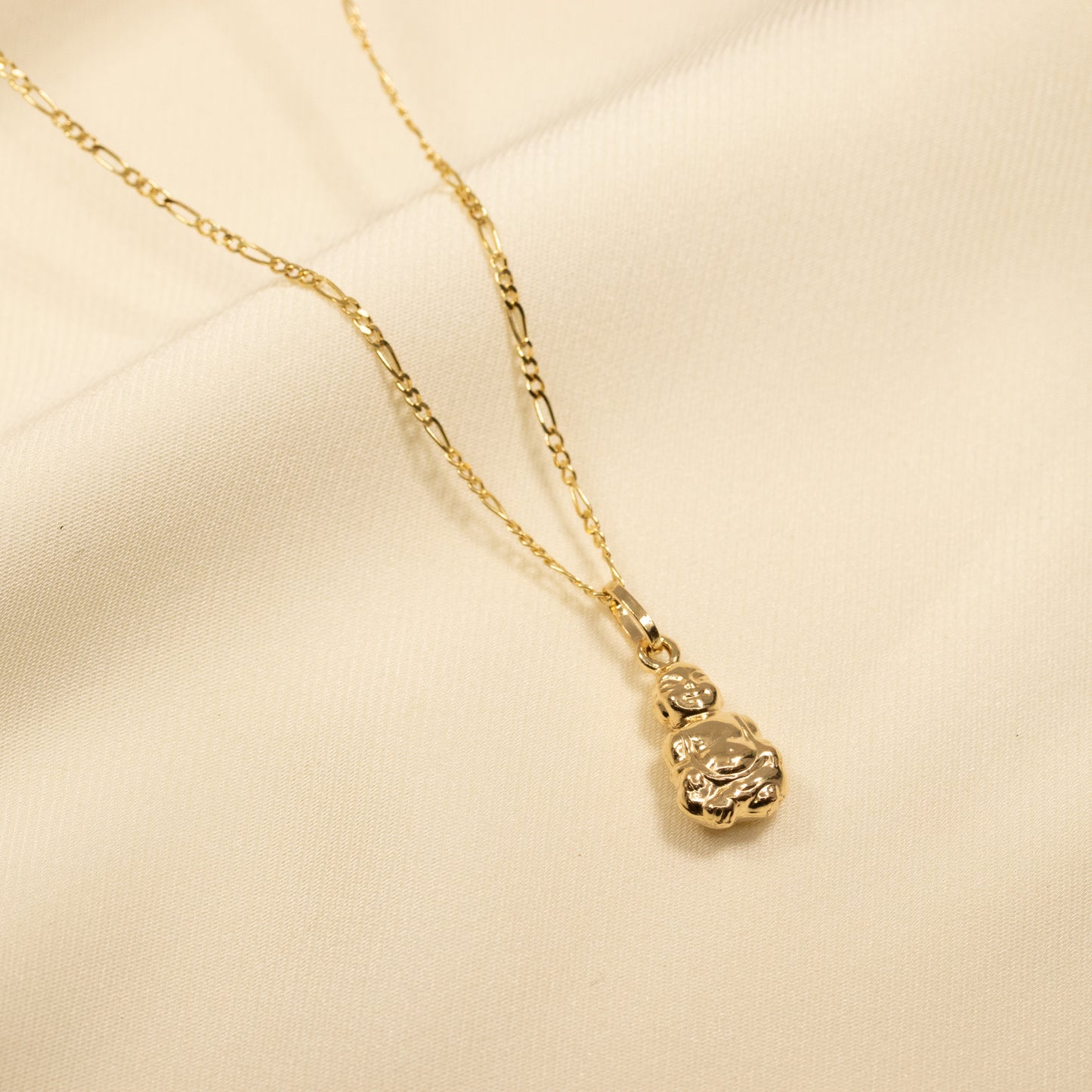 Golden Buddha Necklace