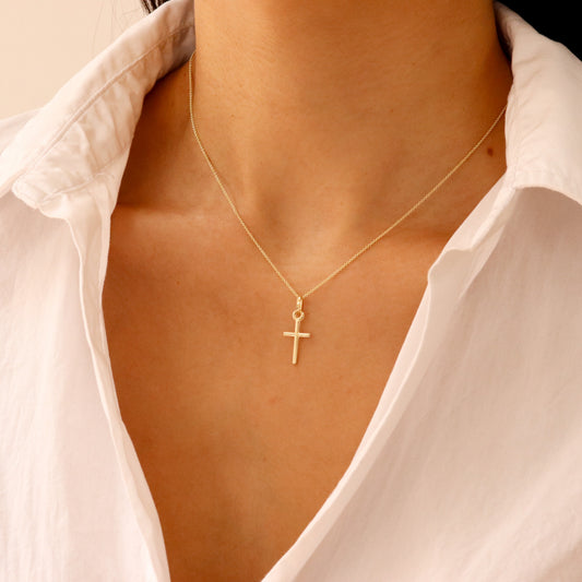 Medium Cross Necklace