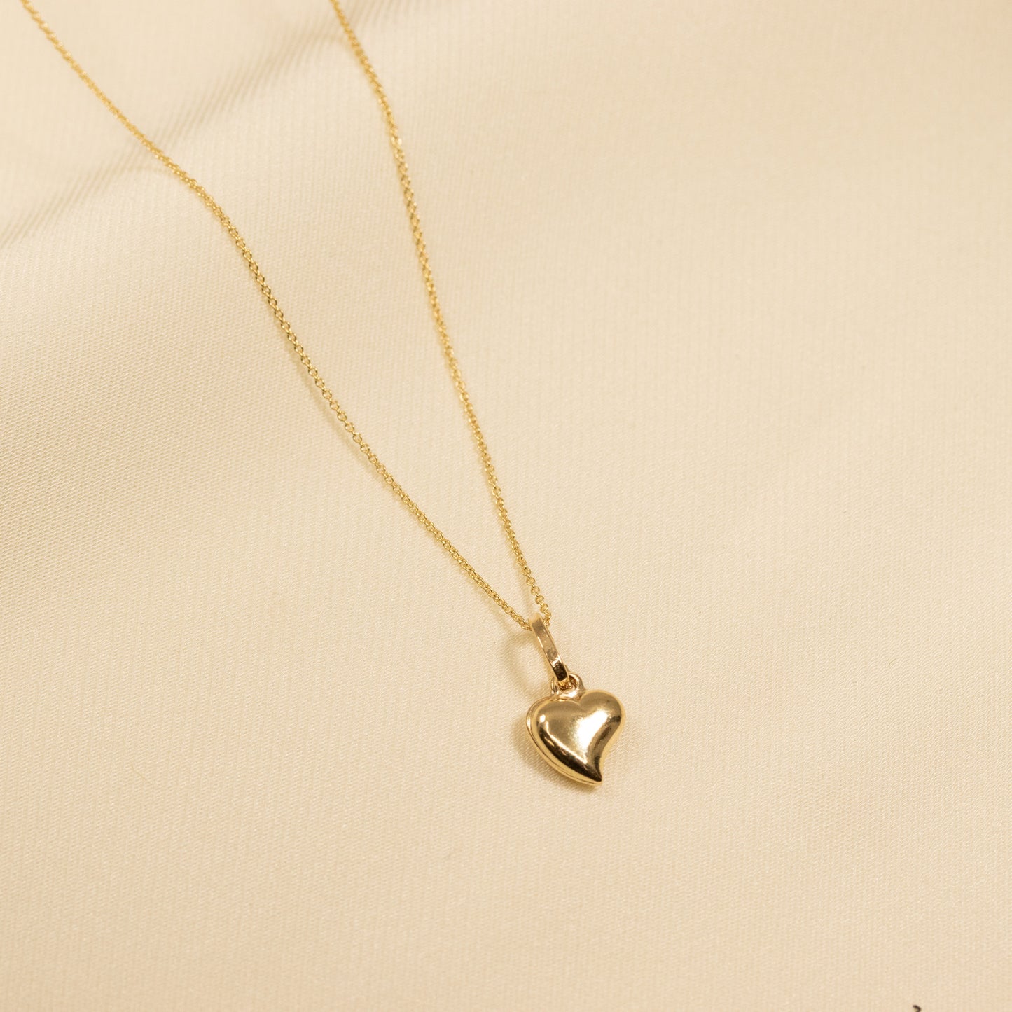 Curved Heart Necklace