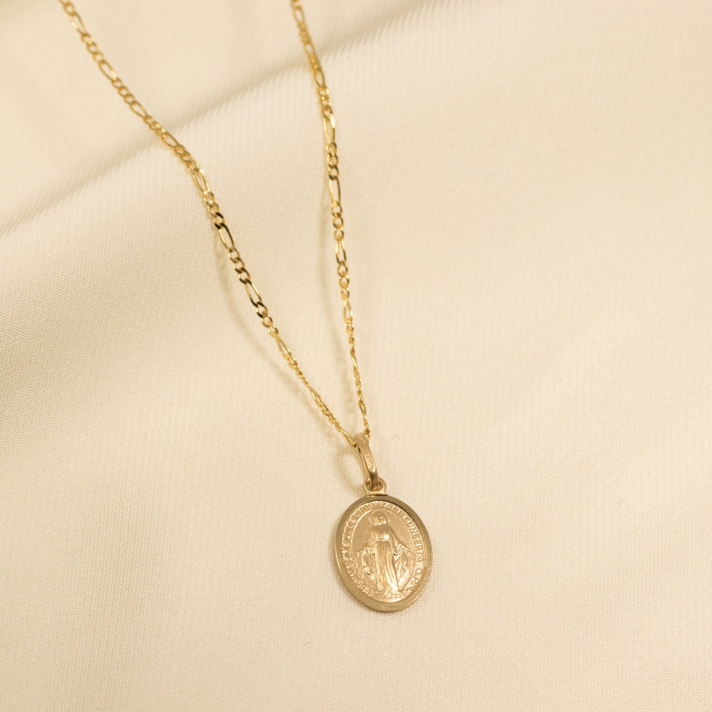 Oval Coin Necklace