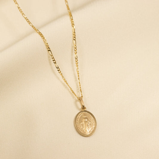 Oval Coin Necklace