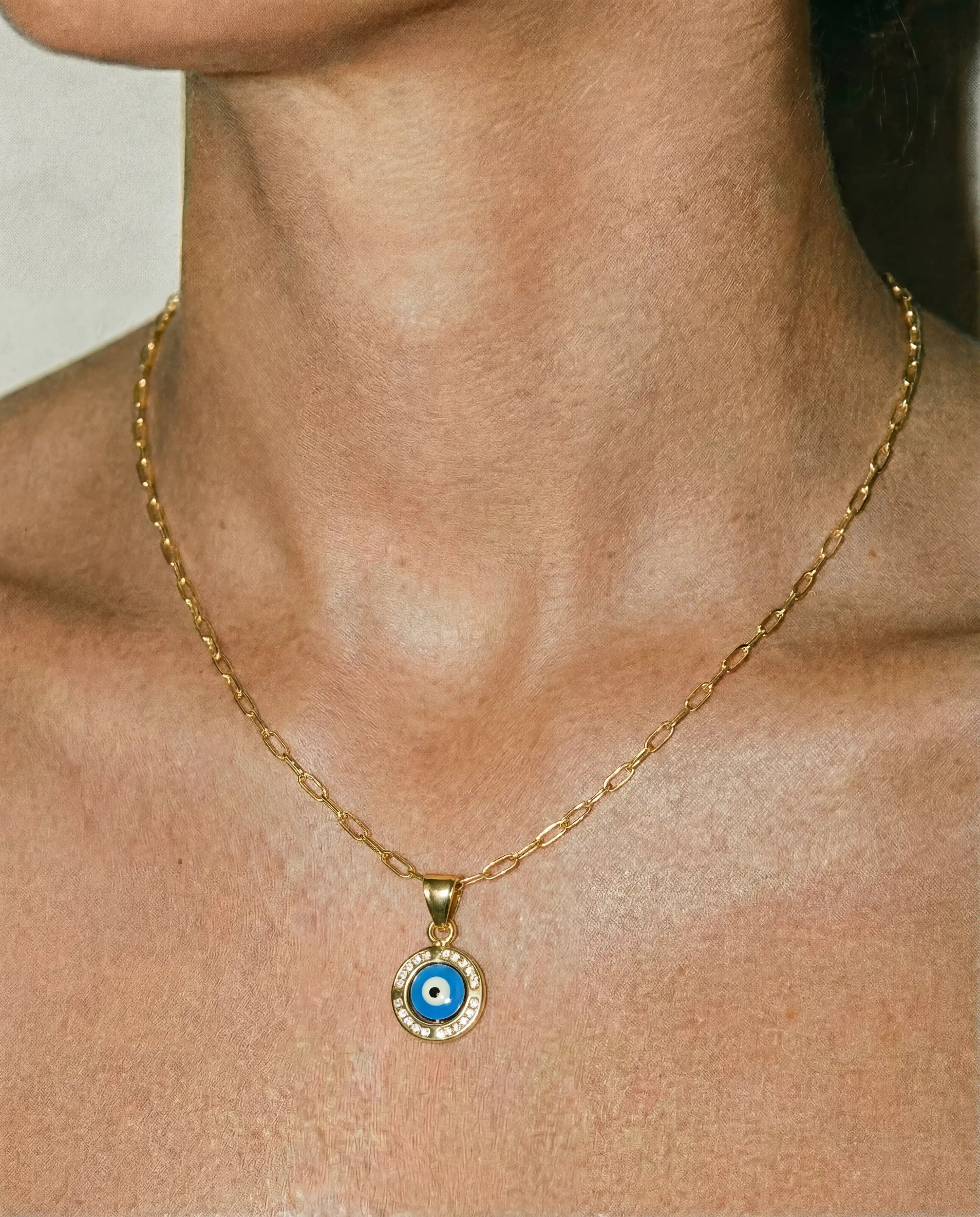 Evil Eye CZ Pendant
