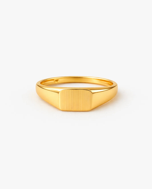 Rectangle Signet Ring